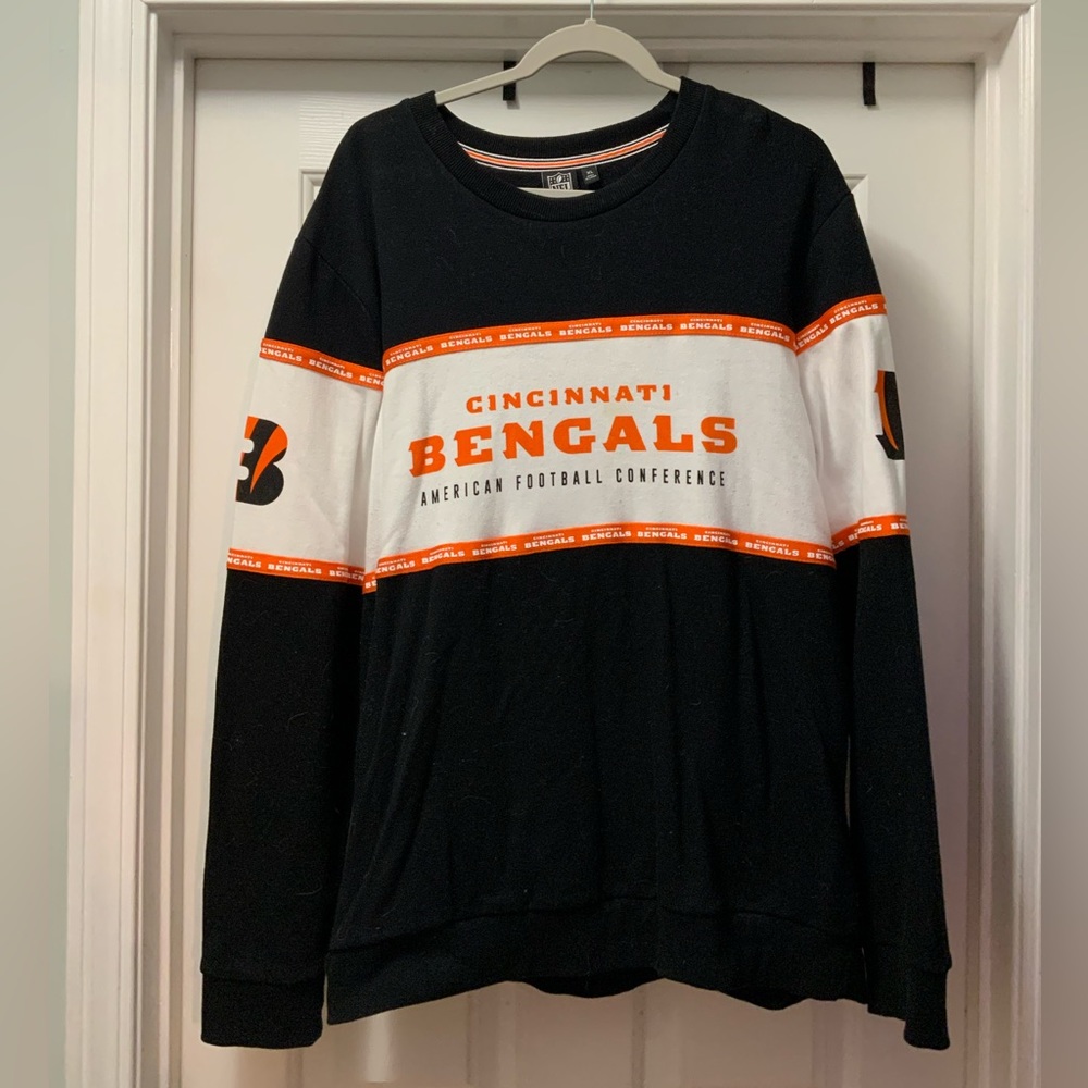 Womens Cincinatti Bengals Crewneck
